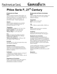 Phlox Serie F1 21 Century