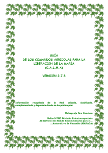 gu&iacute;a de los comandos agricolas para la liberacion de la
