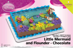 Little Mermaid and Flounder - Chocolate