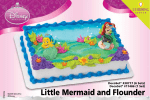 Little Mermaid and Flounder