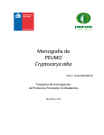 Monografía de PEUMO Cryptocarya alba - Biblioteca