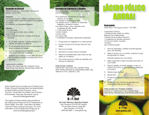 Ensalada de Brócoli Ensalada de Espinacas y Cilantro