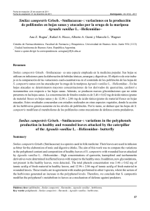 Variaciones cuali-cuantitativas en la producción de