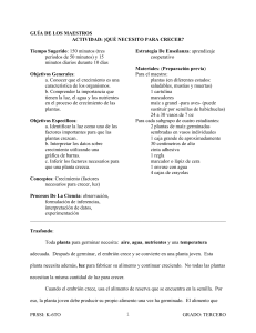 Que necesito para crecer