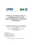 manual tecnico para la sanidad vegetal en organoponicos y huertos