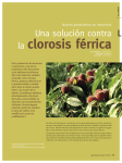 clorosis ferrica - Facultad de Agronomía e Ingeniería Forestal