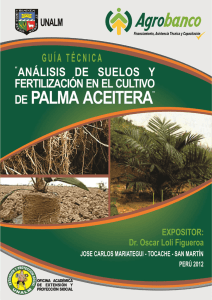 analisis de suelos y fertilizacion