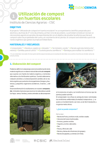 Utilización de compost en huertos escolares 1