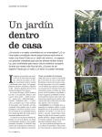 Un jardín dentro de casa