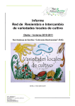 Informe Red de Resiembra e Intercambio de variedades locales de