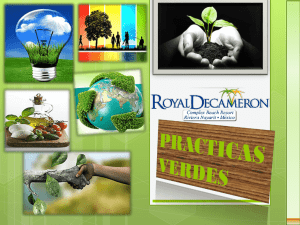 Ecomapeo y prácticas verdes