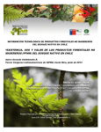 Existencia, uso y valor de los Productos Forestales No Madereros