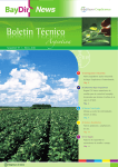 Boletín Técnico - Bayer CropScience