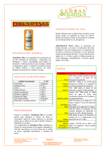 analisis garantizado propiedades dosis