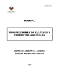 MANUAL PROSPECCIONES DE CULTIVOS Y PRODUCTOS