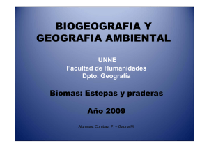 biogeografia y geografia ambiental - Facultad de Humanidades-UNNE