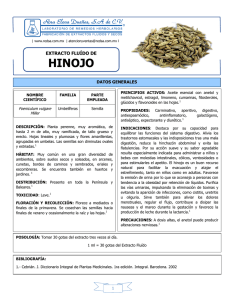 hinojo - Extractos Naturales