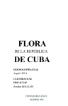 FLORA DE CUBA