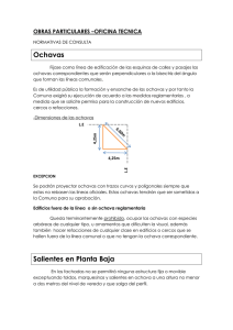 Ochavas Salientes en Planta Baja
