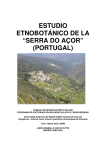 estudio etnobotánico de la “serra do açor” (portugal)