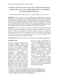 IDENTIFICACION DEL AGENTE CAUSAL DE LA MARCHITEZ