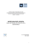 licenciatura en biotecnologa - Instituto de Investigaciones