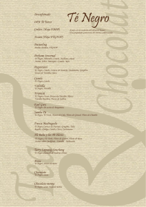 carta 2009 - Te y chocolate