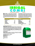 irrigal combi - Quimica Sagal