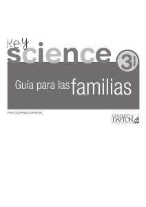 Guía para las familias. Key Science 3