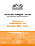 Encuentro Intercambio-Gira educativa