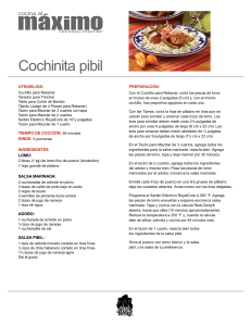 Cochinita pibil - Royal Prestige