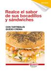 Realce el sabor de sus bocadillos y sándwiches