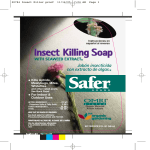 Insect Killing Soap