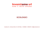 ecologici - Inventiamo Srl