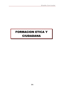 FORMACION ETICA Y CIUDADANA
