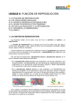 UNIDAD 6. FUNCIÓN DE REPRODUCCIÓN