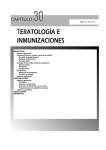 Teratología e inmunizaciones