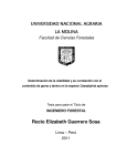 Rocio Elizabeth Guerrero Sosa - Universidad Nacional Agraria La