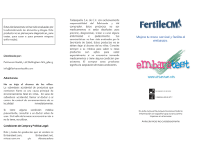 Mejora tu moco cervical y facilita el embarazo.