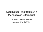 Codificación Manchester y Manchester Diferencial