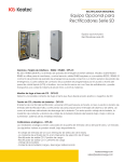 Equipo Opcional para Rectificadores Serie SD
