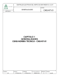 Capítulo 1 Generalidades Cens-Norma Técnica - CNS-NT-01