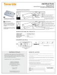 Instructivo DRIVER-LED-12V-200W-IP66