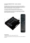 Controlador MONO RF SYNC + mando a distancia