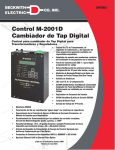 Control M-2001D Cambiador de Tap Digital