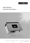 SPR-2500M-ES - Inversores Fotovoltaicos