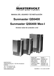 Sunmaster QS6400 Sunmaster QS6400 Max-I