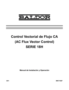 IMN718SP Control Vectorial de Flujo CA