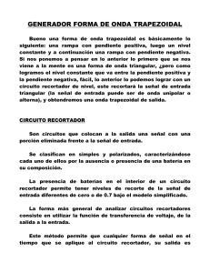 GENERADOR FORMA DE ONDA TRAPEZOIDAL