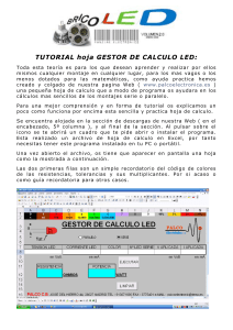 gestor de calculo - palcoelectronica